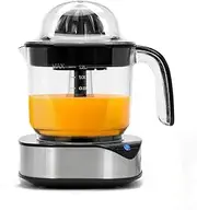 Electric Citrus Juicer, 1.2L Lemon Squeezer Juicer with Encryption Filter Hole, Automatic Lever Press Extractor Two-Way Cone Head Without Sharp Cone Head, for Freshly Squeezed Orange Juice, Lemons