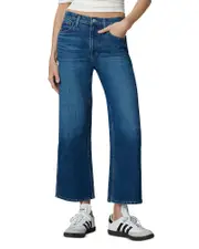 Joe's Jeans The Blake Cropped Wide Leg Jeans in Number One