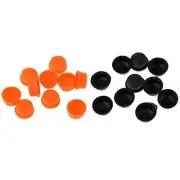10pcs 18650 LED Flashlight Lamp Light Tail Switch Button Cover Cap