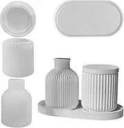 Generic Silicone Planter Molds - Multipurpose Succulent Pot Mold, Vase Mold, Epoxy Casting Molds, Versatile Ornament Mould for Vase, Pen Holder, Candle Holder
