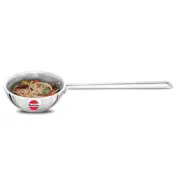 Hawkins 1.5 Cup Tadka Pan, 360 ml Triply Stainless Steel Pan, Induction Pan
