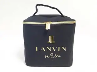 日雜附錄 SWEET LANVIN en Bleu箱型收納包 化妝包 盥洗包