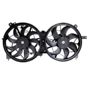 NEW DUAL RADIATOR AND A/C CONDENSER FAN FITS NISSAN ALTIMA S 2.5 2019 214816CA0A (for: Nissan)