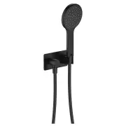 Kaya Hand Shower, Rectangular Plate, Matte Black
