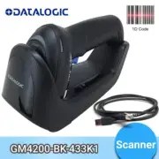 Datalogic Gryphon GM4200 Wireless Handheld 1D Barcode Scanner, w Cradle & Cable