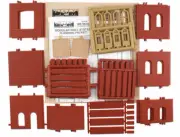 DPM HO Modular Building System 3-in-1 Industrial Building Kit 8-1/2 x 6in 35100