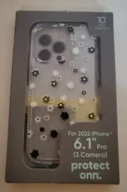 iPhone Case For 2022 6.1” Pro3 Camera Protect Onn 10’ Drop Protection. BRAND NEW