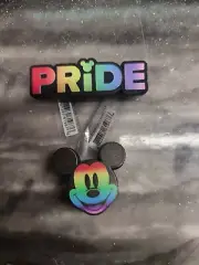 Mickey pride Shoe Charms