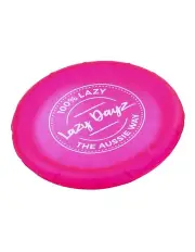 Lazy Dayz Inflatable Frisbee Pink