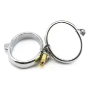BDStyle BDSM Fetish Lock Up Steel Cuffs Ankle Wrists Restraints