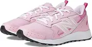 [New Balance] Kids Fresh Foam 650 V1 Lace-up Running Shoe, Light Raspberry/Pink Sugar, 7 X-Wide Big Kid