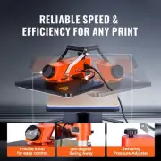 8in1 Heat Press Machine 12x15in Sublimation T-shirt Mug Cup Transfer Tool