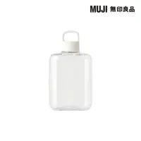 在飛比找momo購物網優惠-【MUJI 無印良品】攜帶式透明水壺/附提把/310ml
