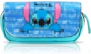 Cartoon Pencil Case, Kawaii Pencil Case with 2 Compartments, Anime Pencil Case, School Pencil Case, Animal Pen Holder, Large Capacity Pencil Case for Children, Students, Boys, Girls, Blue