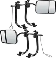 CICMOD Towing Mirrors Universal Clip-on Towing Mirror Extenders for Cars Trailer Truck Boat - Pack of 2