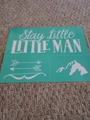 New Chalk Couture Transfer Stay Little Little Man size B