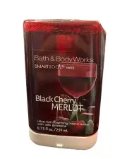Sealed Bath & Body Works Smart Soap Foaming Refill Black Merlot Cherry 8.75 Oz