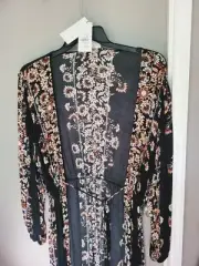 City Chic Small Boho Heavenly Jacket Sleeved Plus Size 16/18