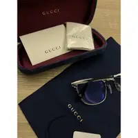 在飛比找蝦皮購物優惠-（已售出）GUCCI 真品 眼鏡 小蜜蜂 二手 全配