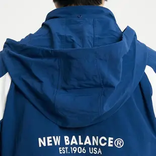 【Luxury】New Balance IU代言 UNI Color Block Jacket 防風保暖外套 男女款 運動拉鍊連帽外套 USA 衝鋒衣 飛行外套