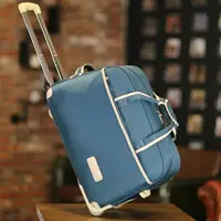 在飛比找樂天市場購物網優惠-行李箱男女式新款多用途可折疊防水牛津布拉桿箱登機行李出差情侶