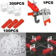 401PCS 1/8" 3mm Clips Tile Leveling System Kit Floor Wall Spacer Tiling Tool Set