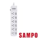 SAMPO 六開六插電源延長線(12尺) EL-W66R12