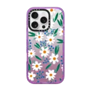 iPhone 16 Pro Impact Case MagSafe Compatible Daisies