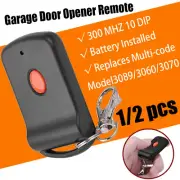 Remote Control 300MHZ Multicode 3060 3089 4120 for Linear Garage Door Opener