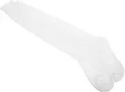 TOGEVAL 1 Pair Fencing Socks Long Socks for Women Cozy Socks for Women Long Socks for Womens Socks Football Socks Knee High Socks for Men Mens Long Socks Tube Socks Men Cotton White