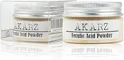 AKARZ Ferulic Acid Pure Powder 30G Nature or Skin Serum Cosmetic Grade Supplements Powerful Super Natural Anti-oxidants - Deliver Perfect DIY for Healthy Skin!