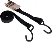 Vsenkes Ratchet Tie Down Strap Binding Belt Lashing Strap with Hook for Moving Appliances Motorcycle