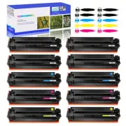 10PK CF500A 202A BK/C/M/Y Toner for HP Color LaserJet Pro MFP M254 M254dn M280
