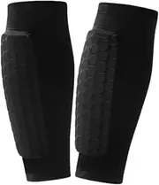 Zxpjkyu Soccer Shin Guard Football Leg Sleeve Shinguards Covers The Calf Protection of The Veal for The Sports Volleyball Sports