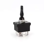 SCI R13-54B 6-Pin Momentary MOM-OFF-MOM DPDT Car Paddle Toggle Switch DC12V 20A