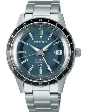 [Seiko] Presage Style 60s GMT Watch in Silver