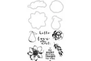Kaisercraft Die & Stamp Set Golden Grove