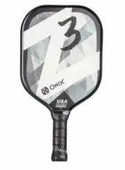 Onix Z3 Composite Pickleball Paddle Lucy Kovalova Matt Wright Black