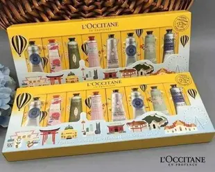 預購-【L'OCCITANE】歐舒丹 紀念款護手霜八件組禮盒 秋冬限定款 附禮袋｜好好愛阿沐♥全館5折起/領券折300♥點數再9%