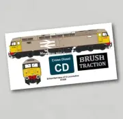 British Rail Class 47 Fridge Magnet 47358 BR Railfreight Grey Diesel Locomotive