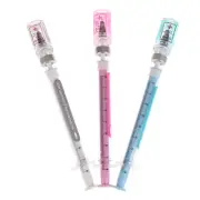 Syringe Peculiar Shape Cute Stationery 0.5mm School Office Supplies Gel Pen CR