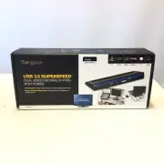Targus USB 3 Docking Station | 1x HDMI, 1x DVI, 4x USB A, 1x Ethernet & More