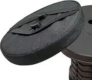 Outward Gear Thick Seat Cushion for Telescopic Stools, Collapsible Stool Chair Pads with Thickened Memory Foam, Fits All Round Retractable Folding Stools (Cushion Only)