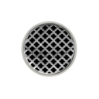 infinity drain RM 5 PS round strainer moor Pattern 2" throat