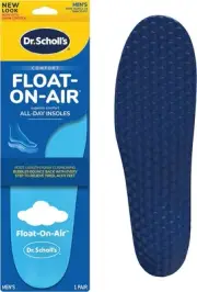 Dr. Scholl's Float-On-Air Trim to fit Men&apos;s Shoe Sizes (8-14), Blue