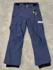 ThirtyTwo TM 10K Mens Snowboarding Ski Pants Large Blue NEW With Tags
