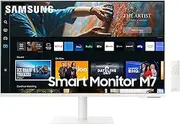 Samsung 32 Inch Smart Monitor M70C UHD , White