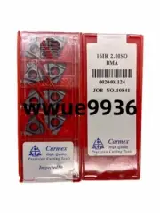 Carmex 16IR 2.0ISO BMA Internal thread turning blade Carbide Inserts 10Pcs