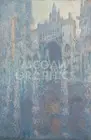 The Portal of Rouen Cathedral, Claude Oscar Monet, Wall Decor Art 14" x 11"2891
