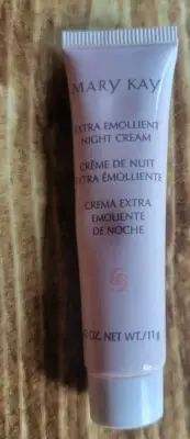 Mary Kay Extra Emollient Night Cream, for very dry skin, Travel Size - .42 Oz.